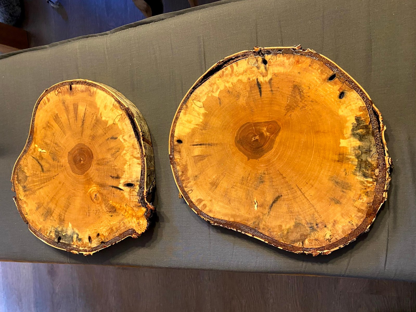 Holzschale Detail